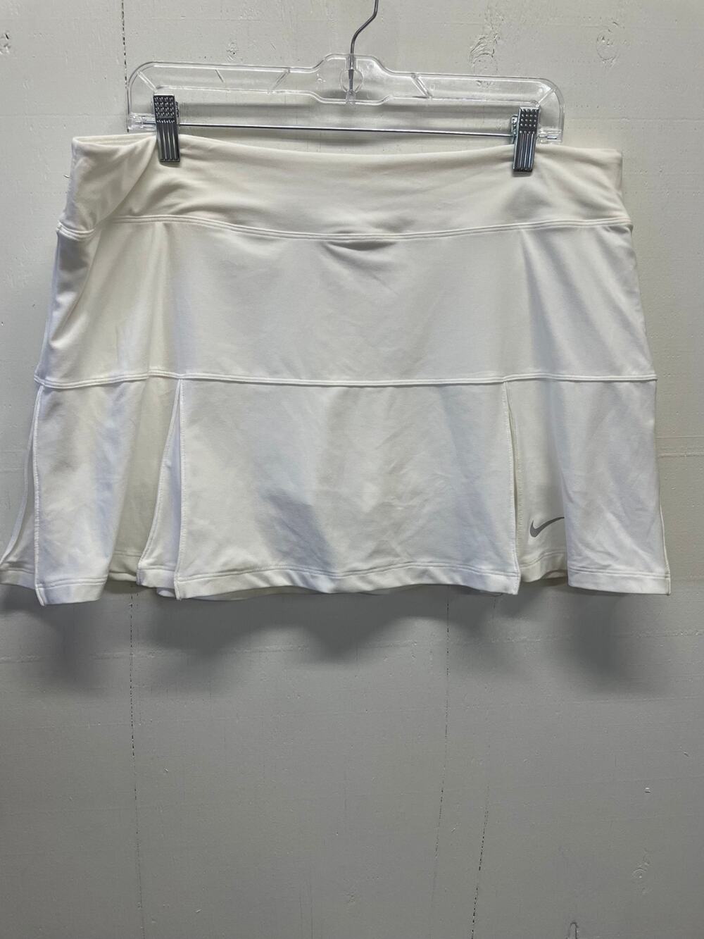 Nike Dri-Fit Women's Skort Skirt Shorts Ivory Size XL Pickleball Tennis Active